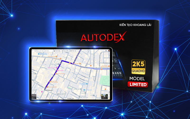 Màn hình khoang lái thông minh AutoDex lắp đặt trên ô tô